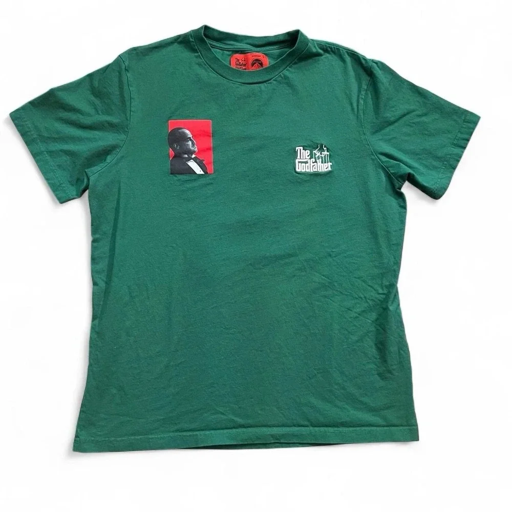 The Godfather X Shoe Palace Green Short Sleeve T-Shirt Size Large Streetwear